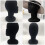 Hat Display Rack Mannequin Head Foam Hat Holder 11