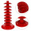 4Pièces Support Lollipops Rouge Stable En PP Pour Buffet 11