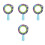 4 Pièces Loupe Portable Enfants Exploration Lecture 5