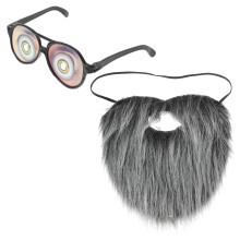 De Bigote Falso Para Cosplay Con Y Gafas