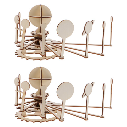 6 Sets Zonne-energie Planetenpuzzel Voor Kinderen 2