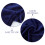 Gorgeous Flanelle Animaux Douce Unie Bleu 8