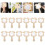 12pcs handcrafted kids mirrors unfinished mini craft accessory 4