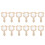 12pcs handcrafted kids mirrors unfinished mini craft accessory 10