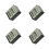 4 Pièces Mini Four, Micro-Ondes, Étagère, Cuisinière Pour Maison De 9