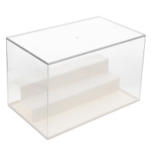 Caja Expositora Transparente De Tres Para En Miniatura