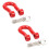 1 Par 2 Pcs U Para Universal Caminhão Carro 2