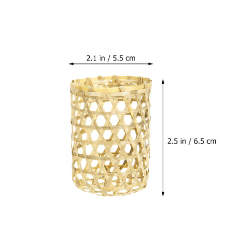 6Pcs Små Vasöverdrag Glasvas Hölje Mugg Skyddshöljen 1