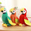 3 Unidades Peluches De Loro De Juguete Bebé 8