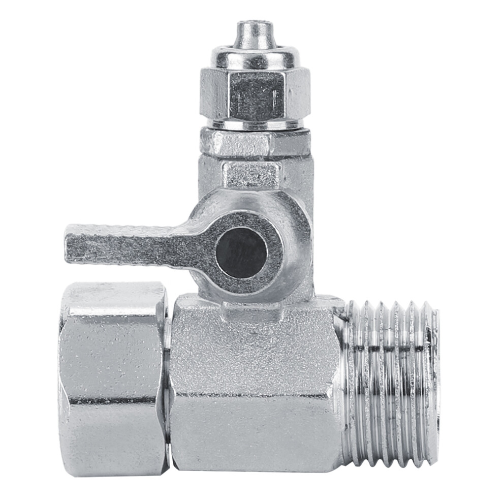 Feed Water Adapter For Water Line Splitter, Water Line Splitter With Push In Quick Connect Fitting For Ro Filter, Brass Water Supply Valve With 3 Way 9060116846696