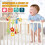 Stroller Crib Spielzeug Plüsch Hängespirale Aktivitäts Quietsche 9