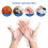 100Pcs Disposable Polyethylene Safety Transparent 2