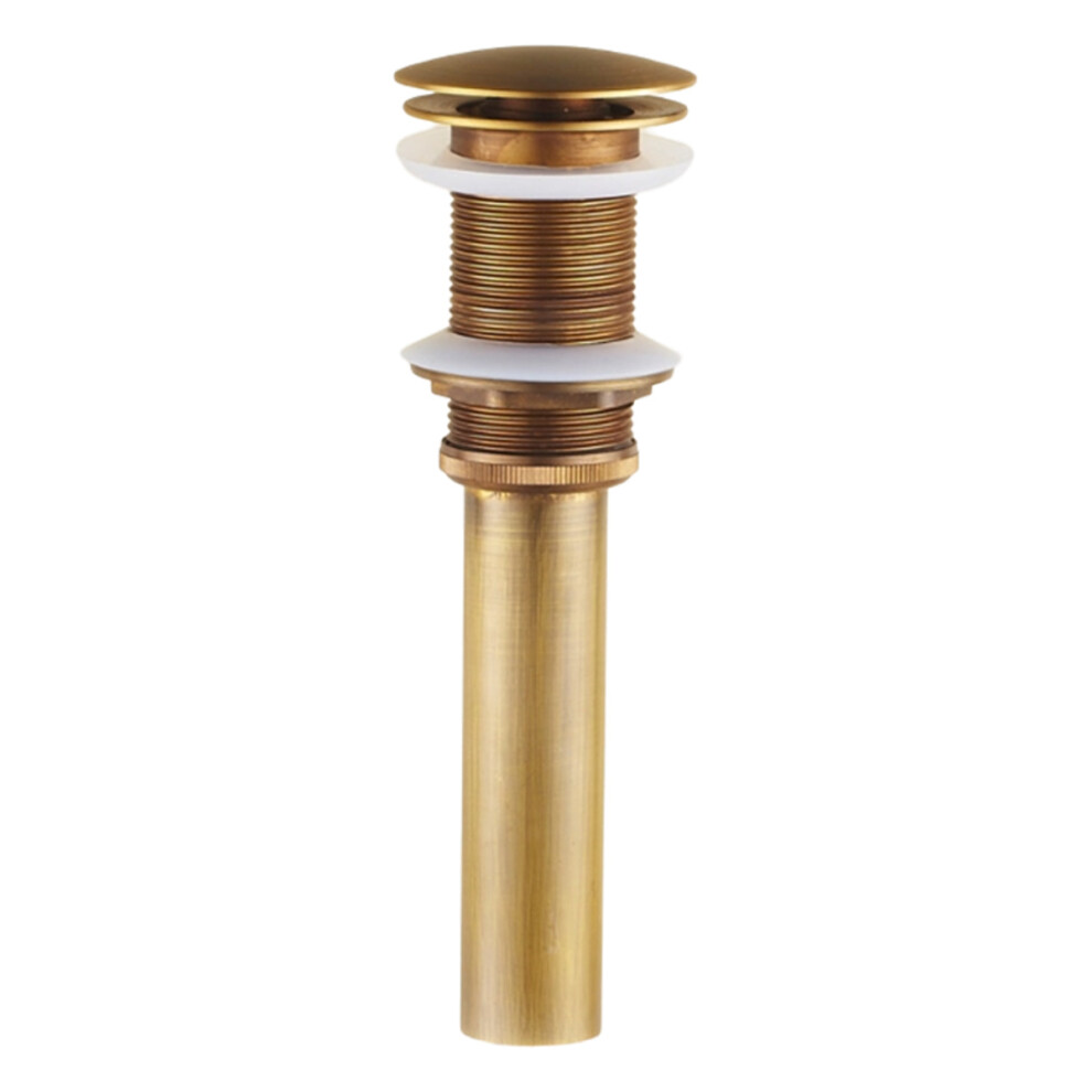 Click-Clack Drain Mechanism Pop Up Drain, Oxidation Resistance Ensures Durability, Solid Brass Construction Offers Unmatched Quality 9060116780082