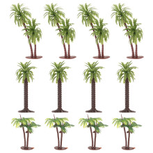 12 Pezzi Mini Cocco Piante Artificiali Per Tavolo