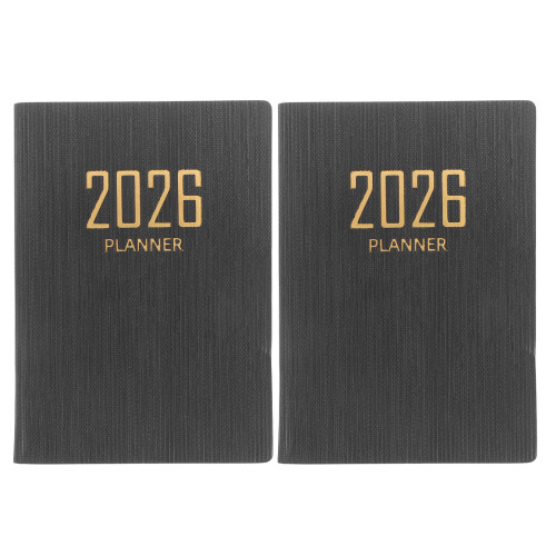 2 Stycken Pocket-Planerare 2026 Månadsplanering