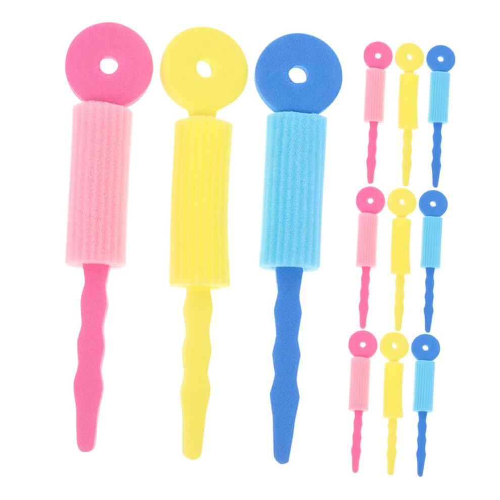Soft Sponge Hair Curlers 30Piece Heatless Curling Rods For Natural Hair Gentle DIY Rollers
