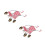 2 Pièces Poussette Miniature En Plastique Pour Maison De 9