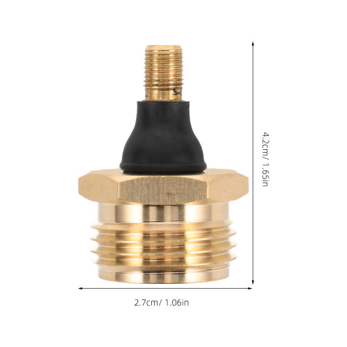 Rv Mässing Blow Out Adapter Med Luftmunstycke Snabbkoppling 1