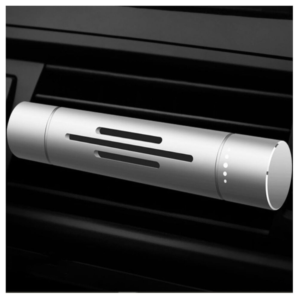 Car Air Freshener For Citroen Ds3 20122018, Cylindrical Vent Clip Aroma Diffuser For Odor Elimination And Stress Relief Silver 9339159546048