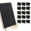 20Pcs Minisvarta Tavlor Stöd För Bröllop Middagsfest Platskort 9