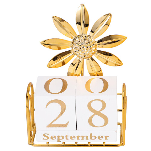 1 Set Kalenderblock Evighetskalender Bordkalender