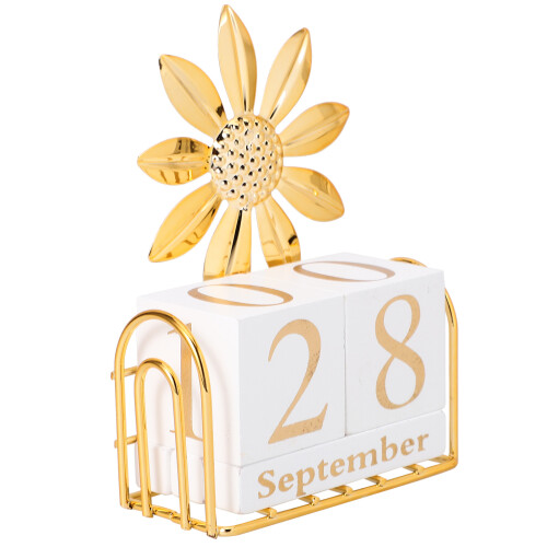 1 Set Kalenderblock Evighetskalender Bordkalender 2