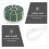 6Pcs Manipulador De Buquê Para Noivas Verde Com Base De Espuma 9