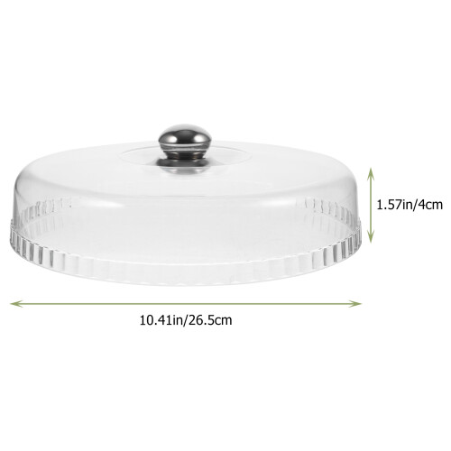 Clear Cake Dome Mat Skyddande För Tårta Täcke 1