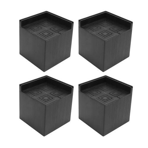 4 Stück Möbelerhöhungen, Kunststoff, EVA, 1