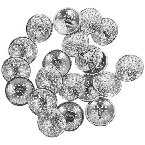 20Pcs Syknappar Dekorativa Klädesknappar Västerländsk Stil