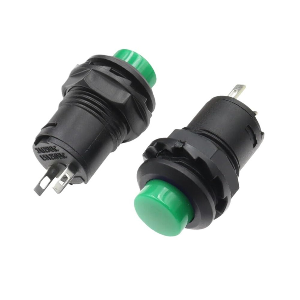Pushbutton Switch 12Mm Green Selflocking Offon 3A 125Vac 1.5A 250Vac 9323874286020