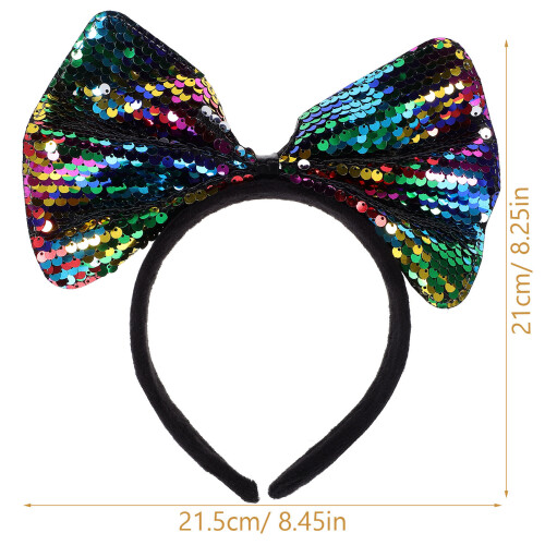 Sequin Båge Huvudband Glitter 1