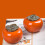Persimmon Tebehållare Av Keramik Förvaringskärl 7