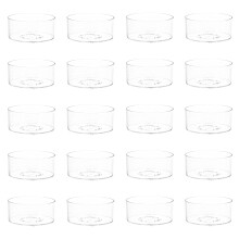 20Pcs Diy Ljusform Plastljusbehållare Vaxsmältlåda För Ljusgjutning