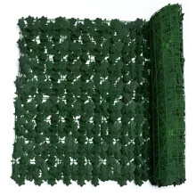 Artificial Ivy Fence Screening 50x100cm Plastic Outdoor Green Plant Wall Balcony Cover