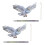 Reflective Garden Owl Statues with Waterproof Design-Style A 1