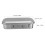 Nail Art Tool Storage & Sterilizer I Rostfritt Silver 2