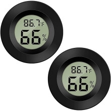 Uw betrouwbare hygrometer-thermometer, ideaal voor eenvoudige installatie, lange batterijduur en een duidelijk LCD-display, perfect voor elke ruimte