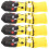 4Pcs Varm Bomullssockor Med Anti-Slip För Tassar (M) 7