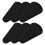 6Pièces Protection Ciseaux PU Cuir Noir Durable Facile À 11