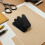 6Pièces Protection Ciseaux PU Cuir Noir Durable Facile À 6