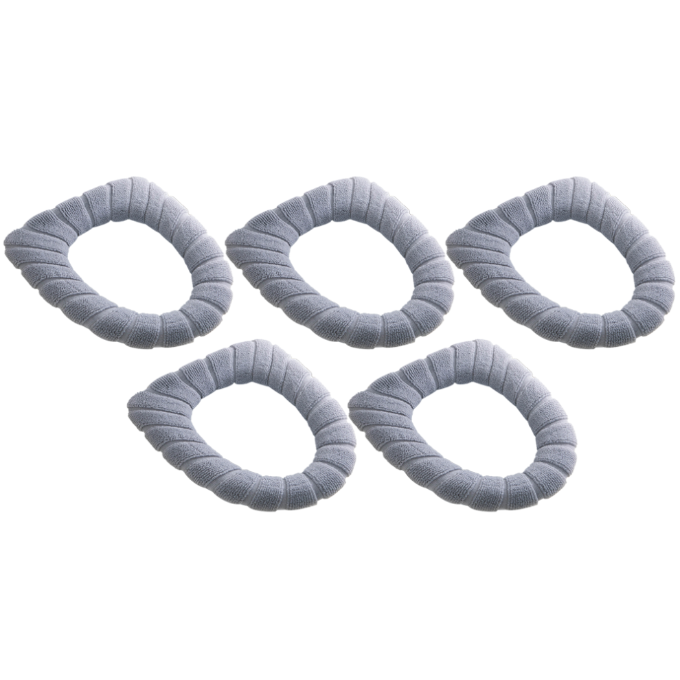 Bathroom Essentials, Stretchable Washable Cloth Toilet Seat Covers, Soft Thicker Warmer For Cold Weather, Affordable Price Guaranteeing Quality And Co 9135470836901