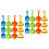 2 Sets Kinderstrand Speelgoed Plastic Hark Zandzeef 6