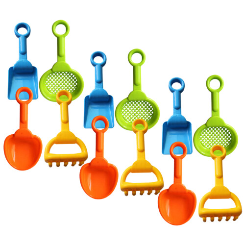 2 Sets Kinderstrand Speelgoed Plastic Hark Zandzeef 1