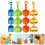 2 Sets Kinderstrand Speelgoed Plastic Hark Zandzeef 11