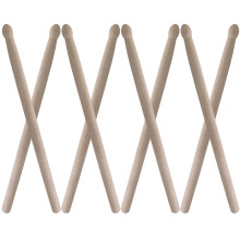 4 Paar Hüfttrommel Schlägel Aus Holz Für Perkussion