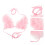 Roze Dames Camisole Met V-Hals En Strik Knoop Polyester 6