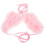 Roze Dames Camisole Met V-Hals En Strik Knoop Polyester 7