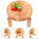 1 Stuks Cognitieve Speelgoed Mini Leer Spelset 9