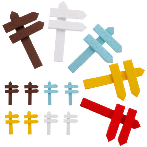 25 Stuks Mini Omheining Decoratie Voor Kinderen Speelgoed 2